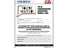 Five Below Shopping fundraising Event